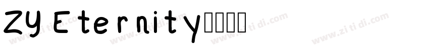 ZY Eternity字体转换